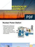 Generation of Electricity