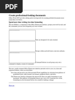 Word 2007: Document Creation Guide | PDF | Microsoft Word | Microsoft ...