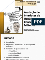 IHC-Avaliação de Interfaces de Usuário – Conceitos e Métodos