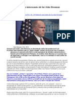 Călătoriile interesante ale lui John Brennan