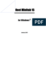 Minitab 15 Guide