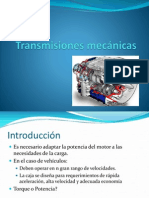 Transmisiones Mecánicas