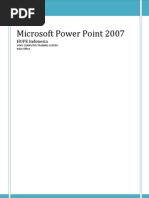 Download Modul PowerPoint 2007 by   SN149644996 doc pdf