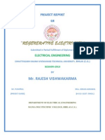 Regenerative Electricity: Mr. Rajesh Vishwakarma
