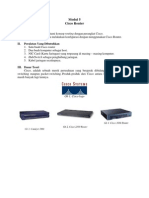 Modul 5 Cisco Router Konfigurasi Dasar