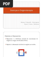 Doencas e Oxigenoterapia