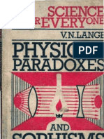 Lange - Physical Paradoxes and Sophisms