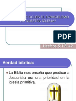 ¿QUÉ LUGAR OCUPA EL EVANGELISMO EN NUESTRA IGLESIA?