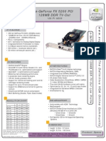 E-Geforce FX 5200 Pci 128Mb DDR Tv-Out: at A Glance