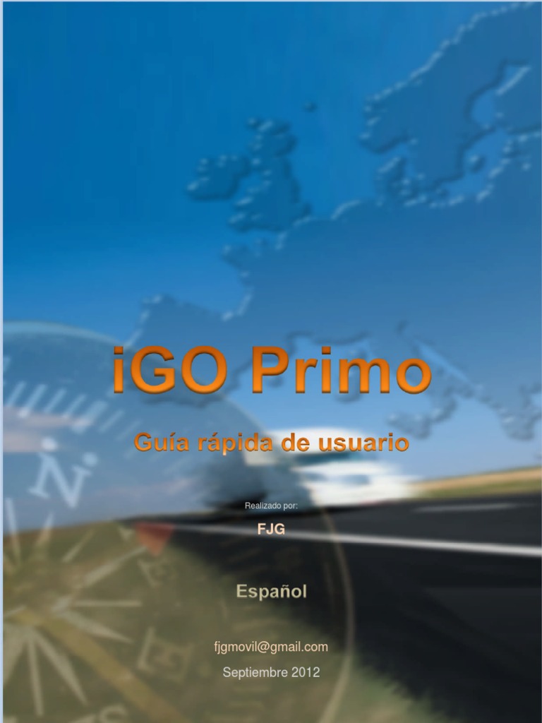 Manual de Uso de iGO Primo en Español | PDF | Programa de computadora ...