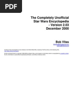 Download D20 - Star Wars - The Completely Unofficial Star Wars Encyclopedia by timannokaff SN14967743 doc pdf