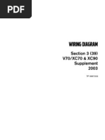 Volvo v70 Xc70 Xc90 2003 Supplement