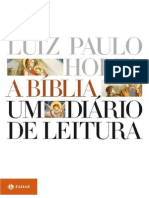 A Biblia_ Um Diario de Leitura - Horta, Luiz Paulo