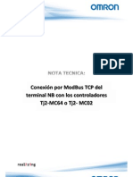 Nota Tecnica Conexión ModBus TCP de NB Con Tj2-MCxx v1 - 0