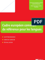 Cadre Europeen Commun de Reference Pour Les Langues Collectif