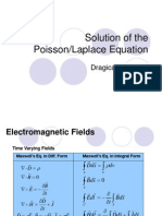 Solution of The Poisson/Laplace Equation: Dragica Vasileska