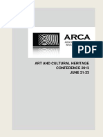 ARCA 2013 Annual Conference Programme