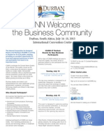 ICANN Durban Invitation for New Business Attendees