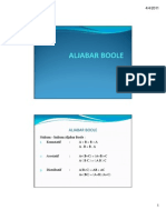 Aljabar - Boole PDF