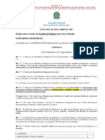 LEI Nº 6.923, DE 29 DE JUNHO DE 1981 assistência religiosa militar