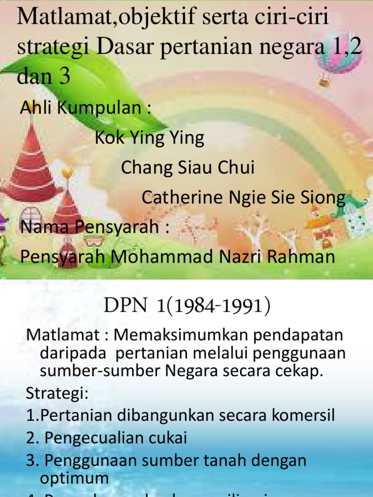 Dasar Pertanian Negara
