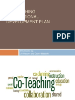 Co-Teaching Professional Development Plan Presentation