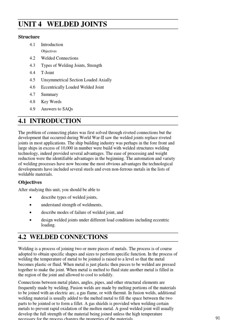 Welded Joints | PDF | Rivet | Welding