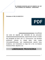 Pedido de Liberdade Provisória Site