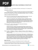 Download Coopersmith - Self-esteem Inventory by csuciava SN149736045 doc pdf