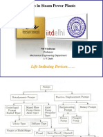 Pumps in Steam Powerplant