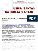 A Musica, Santa, Na Igreja, Santa