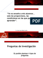 9.-Preguntas, Objetivos e Hipótesis de Investigación