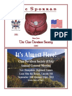 Clan Davidson Quarterly Newsletter (June 2013)