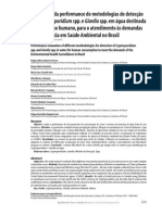 Avaliação Da Performance de Metodologias de Detecção de Cryptosporidium e Giardia - Franco - 2012