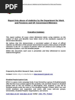 Download DPAC Report on DWP Abuse of Statistics Final 22 June 2013 by DPACResearch SN149776210 doc pdf
