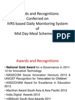 DMS - Awards and Recognitions