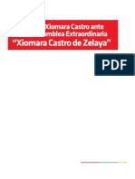 Discurso de Xiomara Castro - Asamblea Libre