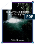 Willie Alvarenga - El Bautismo Bíblico y La Salvación