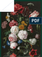 Still Life of Flowers in A Glass Vase