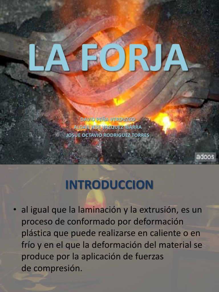 Forja por Extrusión: Proceso y Tipos | PDF | Forjar | Metalurgia