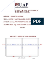 Diseño y Calculo de Losas Nervadas