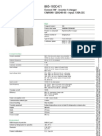 Product Data Sheet: Conext XW - Inverter / Charger XW6048-120/240-60 - Input: 130A DC