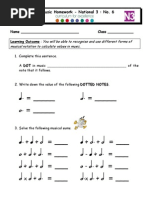 Homework Sheet LEVEL 3 No. 6