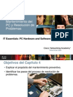 Mantenimiento Del PC y Resolución de Problemas - Clase 4