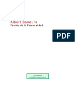 Bandura, Albert - Teorias de La Personalidad