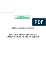 Diaz Del Castillo, Bernal - Historia Verdadera De La Conquista De La Nueva España