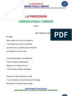 14 10 Gibran Khalil Gibran La Procesion Www.gftaognosticaespiritual.org