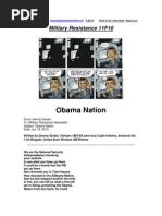 Military Resistance 11F10 Obama Nation 