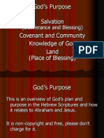 Salvation Covenant and Community Knowledge of God Land (Place of Blessing)