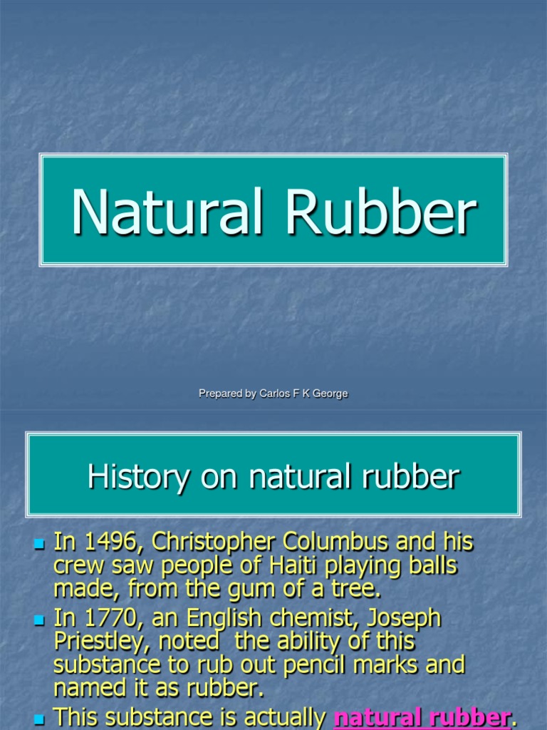 Carbon Compound | Natural Rubber | Monomer